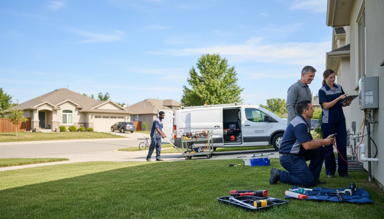 Tankless water heater service in Buffalo, MN